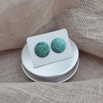 Earrings | Koorie Tales | Colour Season | Disc Stud Earrings | Greens Earrings | Koorie Tales | Colour Season | Disc Stud Earrings | Greens